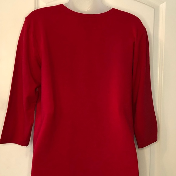 NWT Tomatoe Red Freelance Top Size Small - Picture 8 of 11